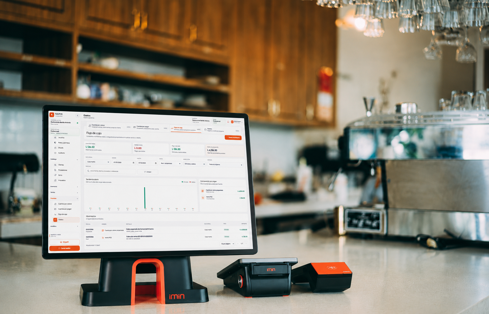 Atención de clientes mediante un punto de venta moderno